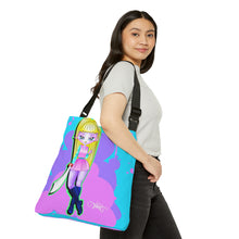 Cargar imagen en el visor de la galería, Warrior Holly Adjustable Tote Bag (AOP)