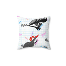 Load image into Gallery viewer, Retro Vampire BB 2 Spun Polyester Square Pillow