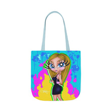 Load image into Gallery viewer, Amorah Blue Eyes OG BB Canvas Tote Bag (AOP)