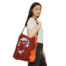 Load image into Gallery viewer, Sally Devil Adjustable Tote Bag (AOP)