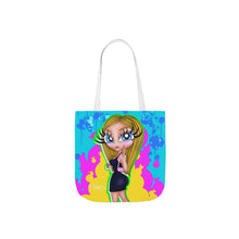 Load image into Gallery viewer, Amorah Blue Eyes OG BB Canvas Tote Bag (AOP)