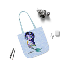 Load image into Gallery viewer, Bright Eyes Mermaid Canvas Tote Bag (AOP)