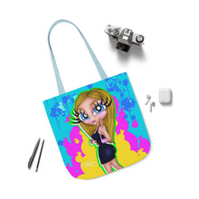 Load image into Gallery viewer, Amorah Blue Eyes OG BB Canvas Tote Bag (AOP)