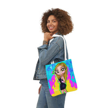 Load image into Gallery viewer, Amorah Hazel Eyes OG BB Canvas Tote Bag