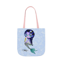 Load image into Gallery viewer, Bright Eyes Mermaid Canvas Tote Bag (AOP)