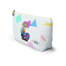 Load image into Gallery viewer, 80's MTV BB Accessory Pouch w T-bottom