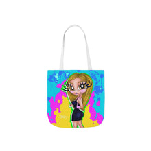 Load image into Gallery viewer, Amorah Hazel Eyes OG BB Canvas Tote Bag