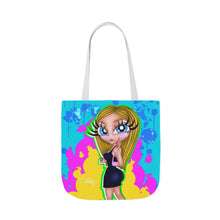 Load image into Gallery viewer, Amorah Blue Eyes OG BB Canvas Tote Bag (AOP)