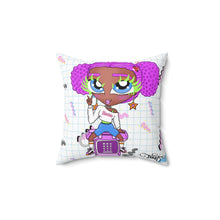 Load image into Gallery viewer, 80's Dial Up Phone BB Spun Polyester Square Pillow