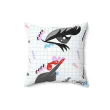 Load image into Gallery viewer, Retro Vampire BB 2 Spun Polyester Square Pillow