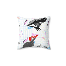 Load image into Gallery viewer, Retro Vampire BB 2 Spun Polyester Square Pillow