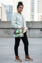 Load image into Gallery viewer, Canvas Handbag — Cute Lizeth Splash Print Waterproof Canvas Bag