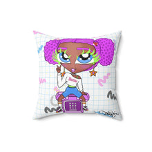 Load image into Gallery viewer, 80's Dial Up Phone BB Spun Polyester Square Pillow
