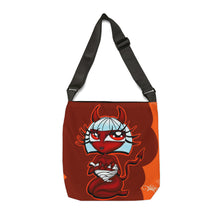 Load image into Gallery viewer, Sally Devil Adjustable Tote Bag (AOP)