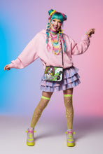 Load image into Gallery viewer, Sophia Doll Shoulder Bag — Colorful Graffiti Pop Portrait Small Purse