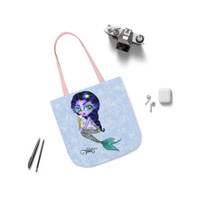 Load image into Gallery viewer, Bright Eyes Mermaid Canvas Tote Bag (AOP)
