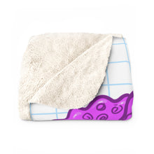 Load image into Gallery viewer, 80's Dial Up Phone BB Sherpa Fleece Blanket