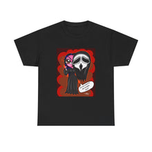 Load image into Gallery viewer, Ghost Face bb Unisex Heavy Cotton Tee