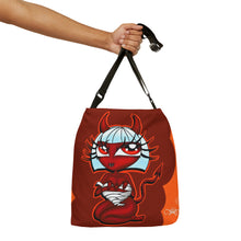 Load image into Gallery viewer, Sally Devil Adjustable Tote Bag (AOP)