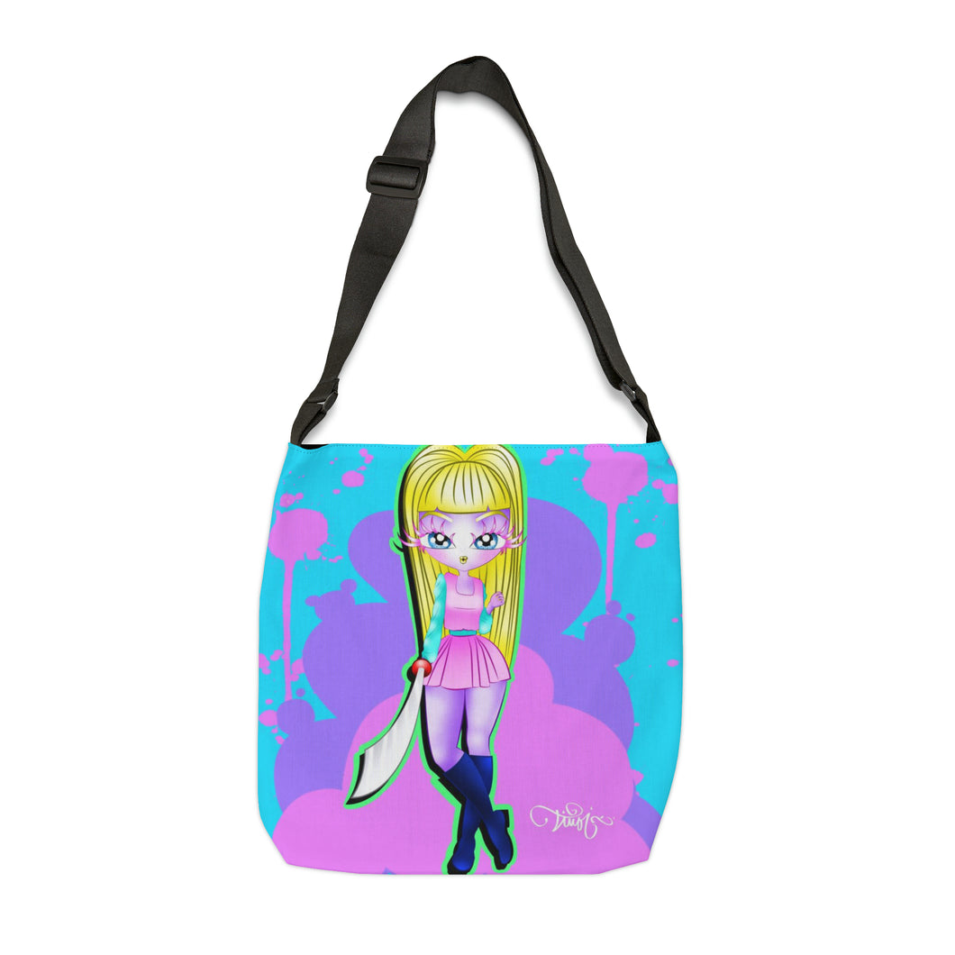 Warrior Holly Adjustable Tote Bag (AOP)