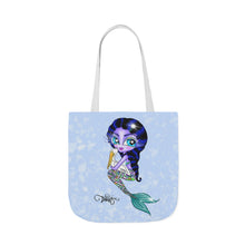 Load image into Gallery viewer, Bright Eyes Mermaid Canvas Tote Bag (AOP)