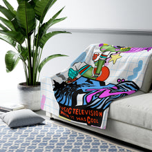 Load image into Gallery viewer, 80's MTV BB Sherpa Fleece Blanket