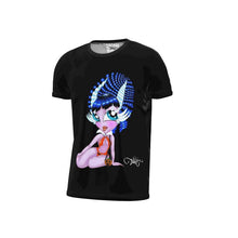 Load image into Gallery viewer, Frankirella Black Cut And Sew Cotton Unisex Tee