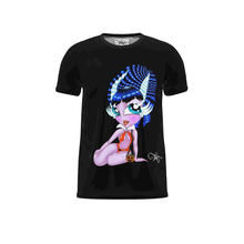 Load image into Gallery viewer, Frankirella Black Cut And Sew Cotton Unisex Tee