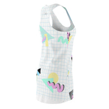 Load image into Gallery viewer, 80&#39;s Cordless Phone BB Cut &amp; Sew Racerback Dress
