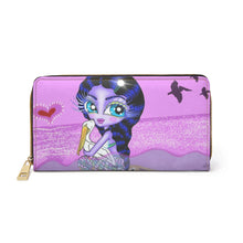 Load image into Gallery viewer, Bright Eyes Zipper Wallet