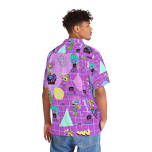 Load image into Gallery viewer, 80's BBs All Over Print Purple Unisex Hawaiian Shirt