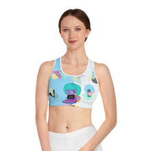 Load image into Gallery viewer, 80's Computer BB Sports Bra