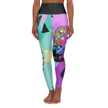 Load image into Gallery viewer, 80's Computer BB High Waisted Yoga Leggings