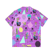 Load image into Gallery viewer, 80's BBs All Over Print Purple Unisex Hawaiian Shirt