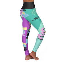 Load image into Gallery viewer, 80's Computer BB High Waisted Yoga Leggings