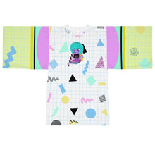Load image into Gallery viewer, 80's Computer BB Long Sleeve Kimono Robe