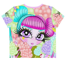 Load image into Gallery viewer, Tootsie All-Over Print Crop Tee