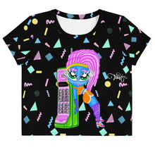Load image into Gallery viewer, 80s Cordless Phone BB Crop Tee