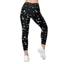 Load image into Gallery viewer, 80's computer BB Leggings with pockets