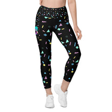 Load image into Gallery viewer, 80's computer BB Leggings with pockets