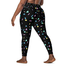 Load image into Gallery viewer, 80's computer BB Leggings with pockets