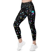 Load image into Gallery viewer, 80's computer BB Leggings with pockets