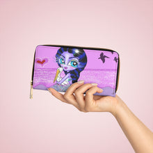 Load image into Gallery viewer, Bright Eyes Zipper Wallet