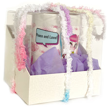 Load image into Gallery viewer, Tootsie "Peace and Love" Litho Printed 12 oz. Ceramic Coffee Mug