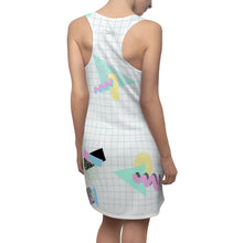 Load image into Gallery viewer, 80's Cordless Phone BB Cut & Sew Racerback Dress