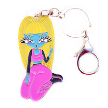 Load image into Gallery viewer, Holly Open Edition Quality Metal Key Chain
