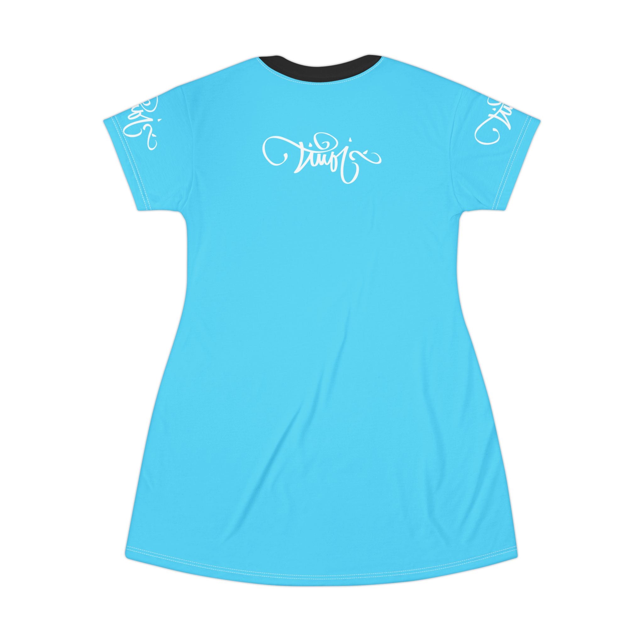 Bright Eyes Mermaid T-Shirt Dress – TIMOI