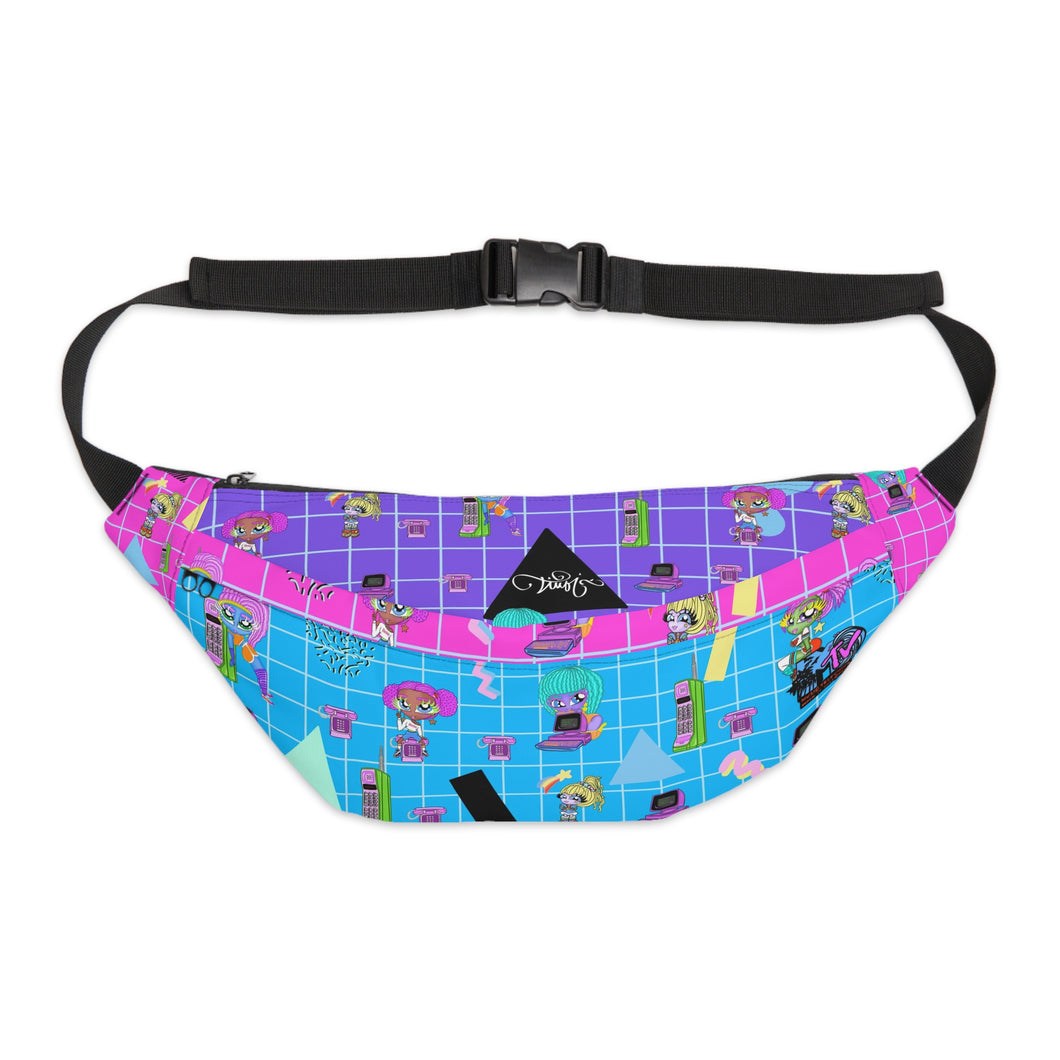 80's BBs All Over Print Large Fanny Pack