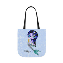 Load image into Gallery viewer, Bright Eyes Mermaid Canvas Tote Bag (AOP)
