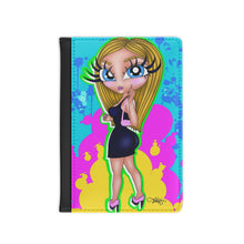Load image into Gallery viewer, Amorah Blue Eyes Passport Cover
